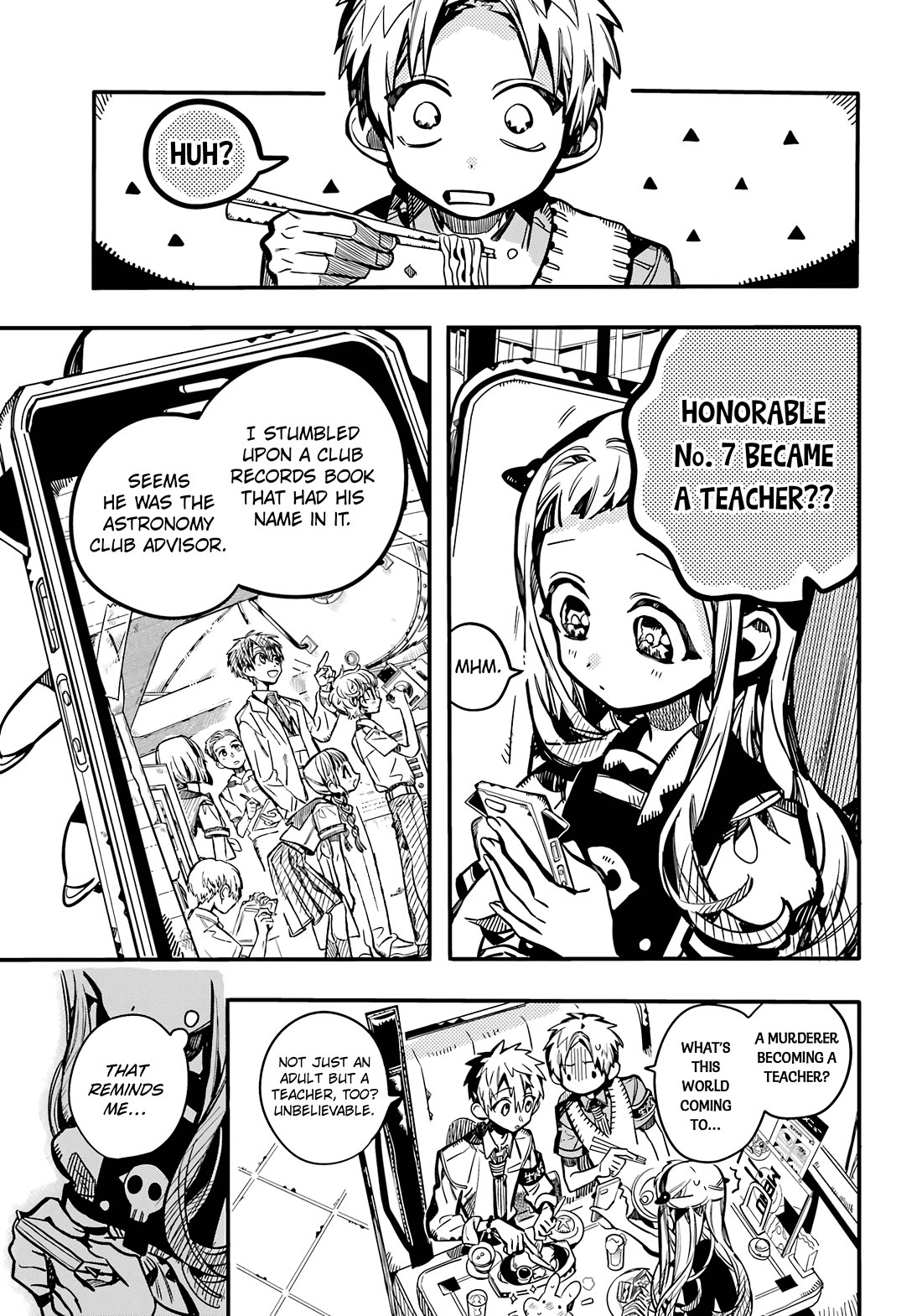 Jibaku Shounen Hanako-kun Chapter 117 - Page 8