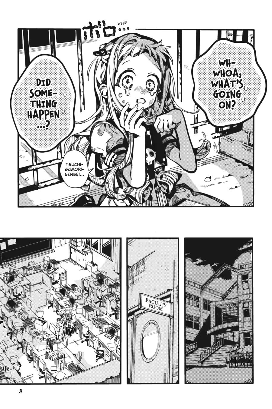 Jibaku Shounen Hanako-kun Chapter 122 - Page 9