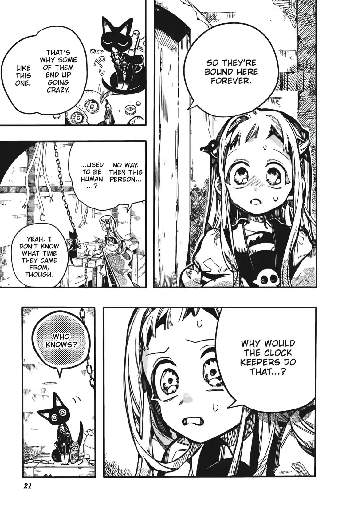 Jibaku Shounen Hanako-kun Chapter 124 - Page 21