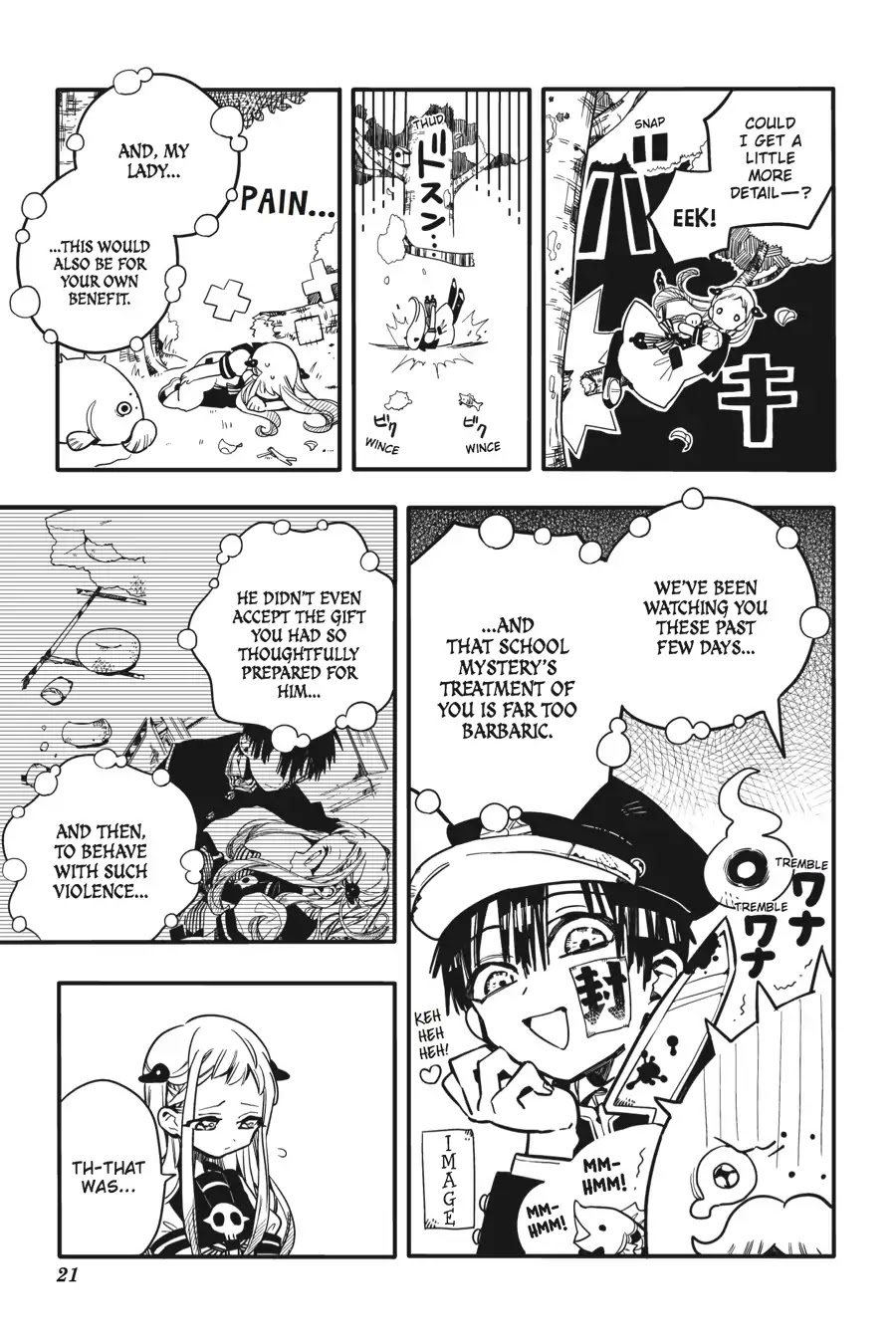 Jibaku Shounen Hanako-kun Chapter 16 - Page 22