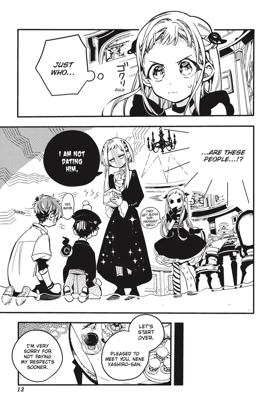 Jibaku Shounen Hanako-kun Chapter 21 - Page 14