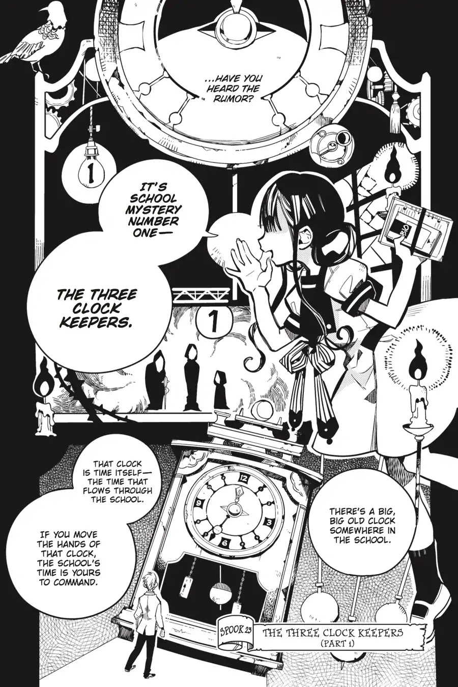 Jibaku Shounen Hanako-kun Chapter 23 - Page 1