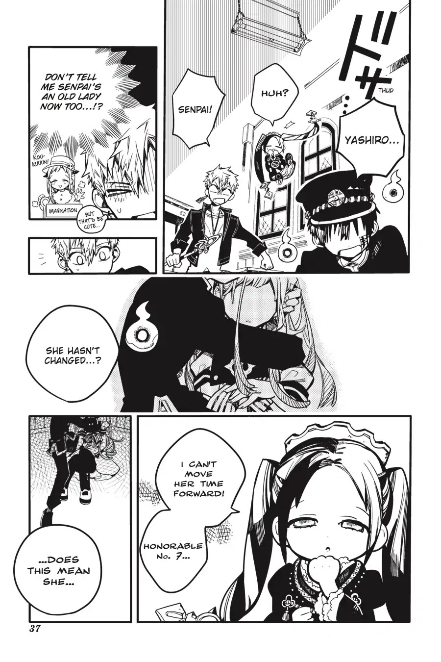 Jibaku Shounen Hanako-kun Chapter 26 - Page 38