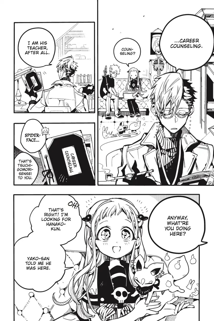 Jibaku Shounen Hanako-kun Chapter 28 - Page 14