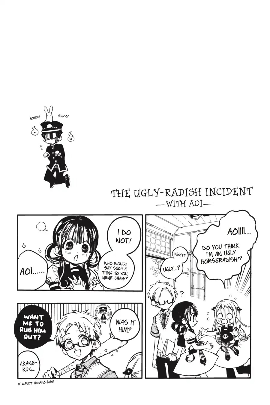 Jibaku Shounen Hanako-kun Chapter 34 - Page 4