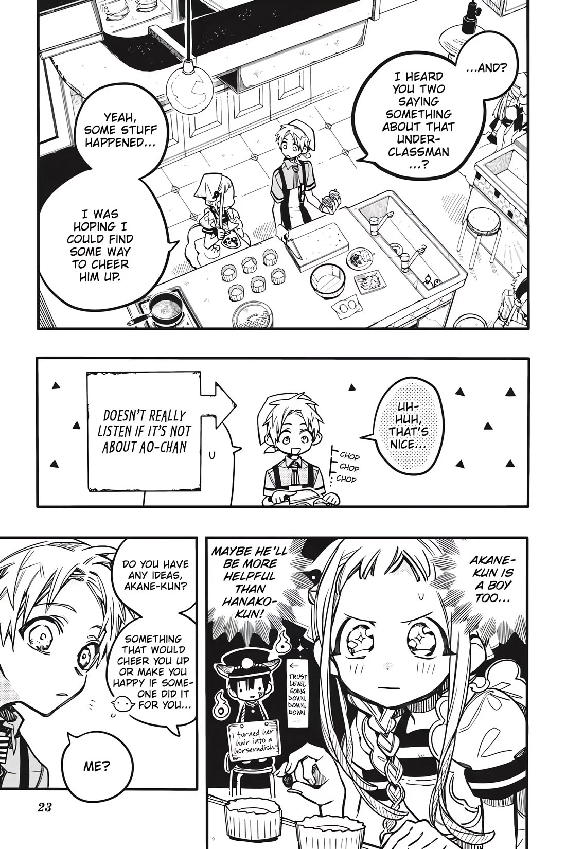 Jibaku Shounen Hanako-kun Chapter 36 - Page 21