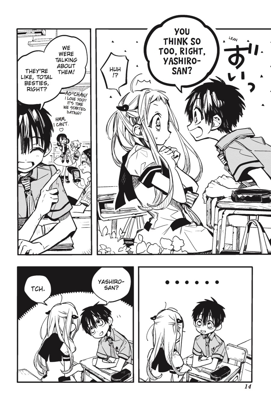 Jibaku Shounen Hanako-kun Chapter 41 - Page 14