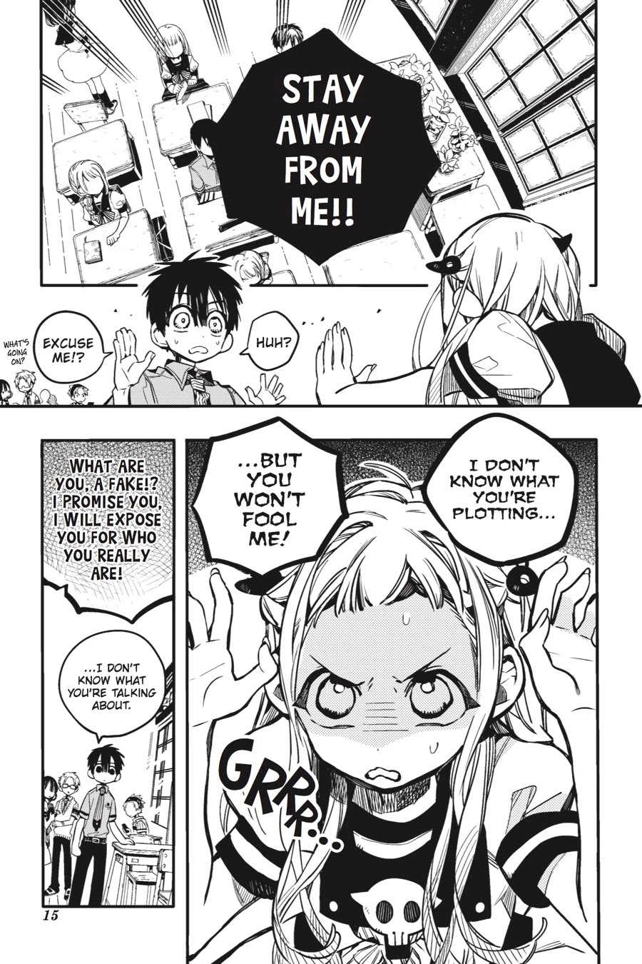 Jibaku Shounen Hanako-kun Chapter 41 - Page 15
