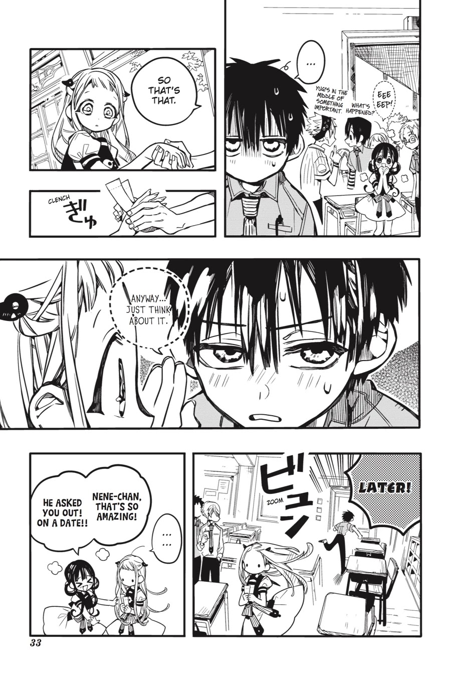 Jibaku Shounen Hanako-kun Chapter 41 - Page 33
