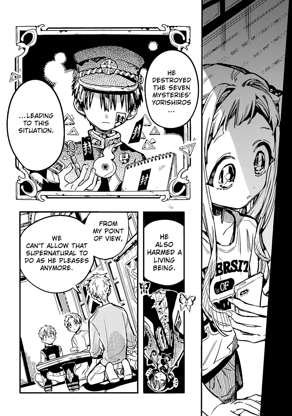 Jibaku Shounen Hanako-kun Chapter 83 - Page 21