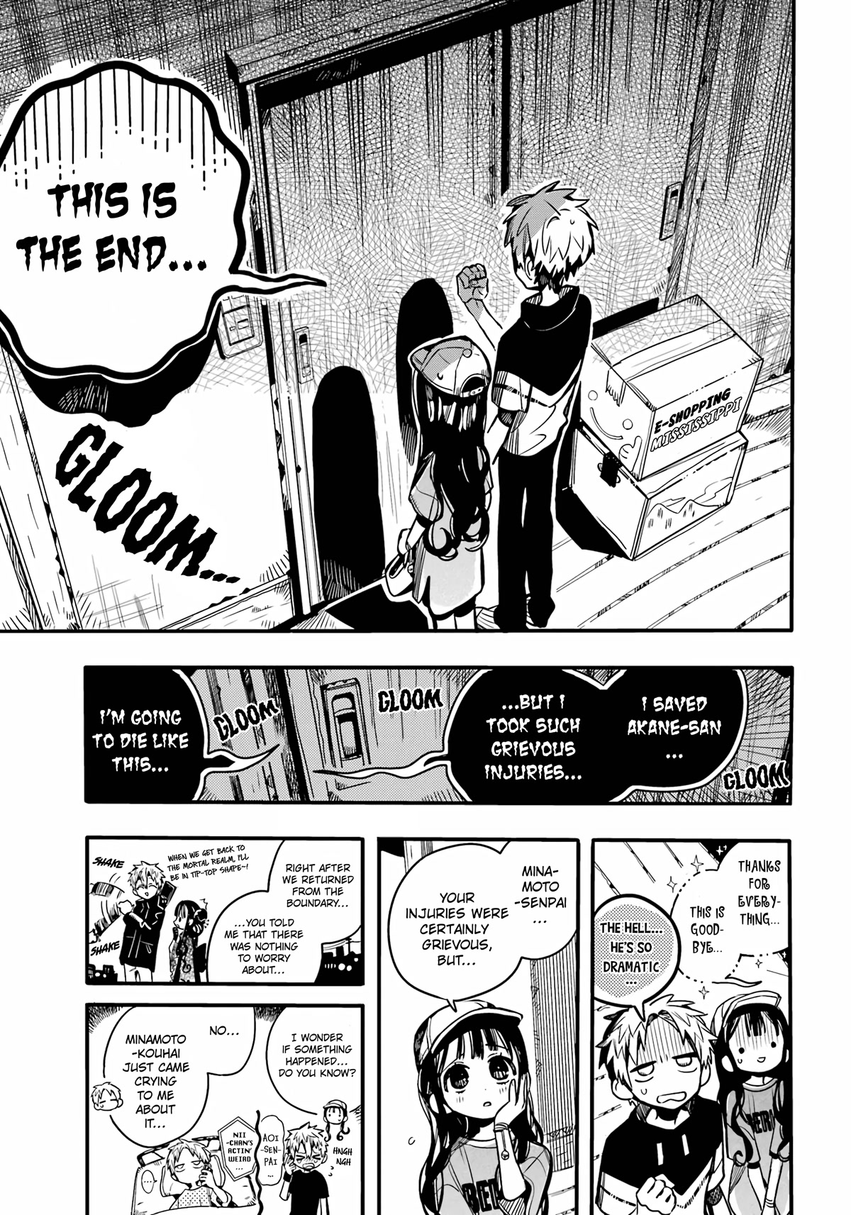 Jibaku Shounen Hanako-kun Chapter 96 - Page 14