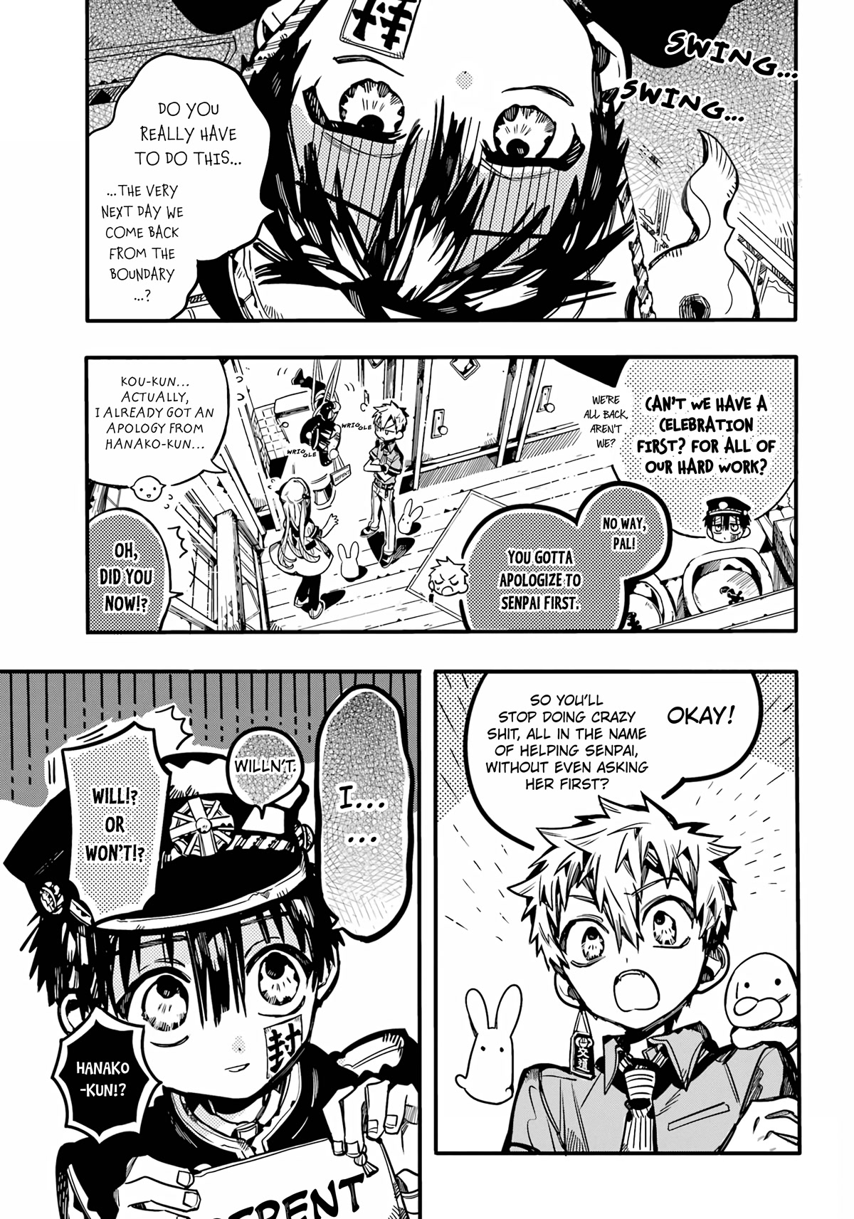 Jibaku Shounen Hanako-kun Chapter 96 - Page 4