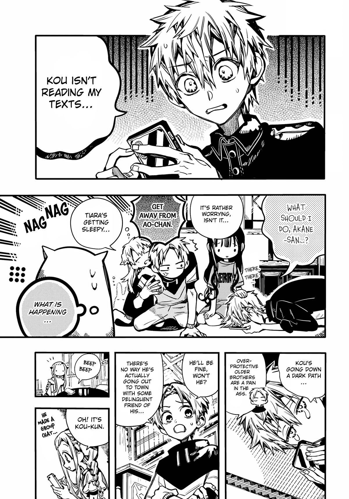 Jibaku Shounen Hanako-kun Chapter 98 - Page 12