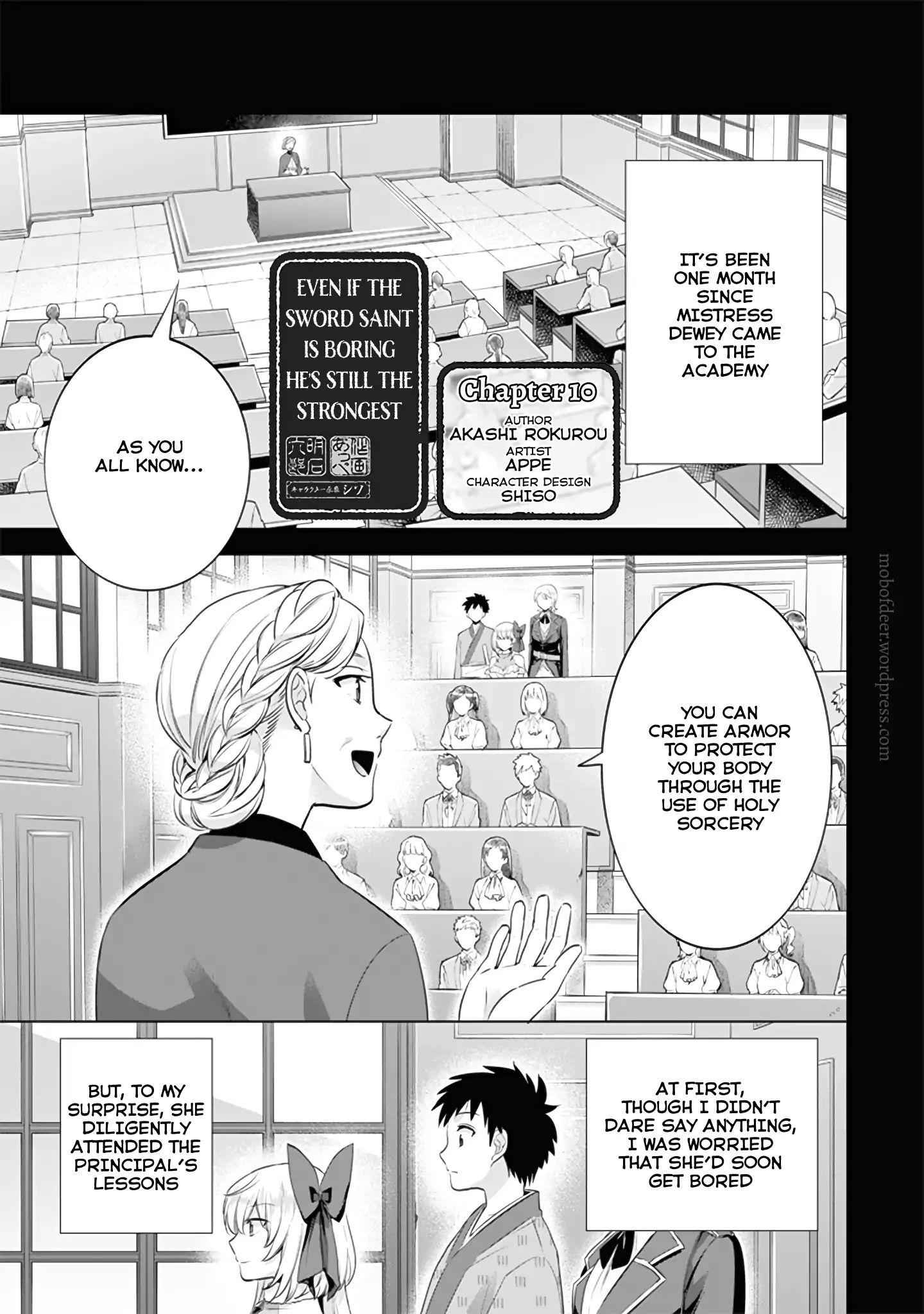 Jimi na Kensei wa Sore Demo Saikyou Desu Chapter 10 - Page 2
