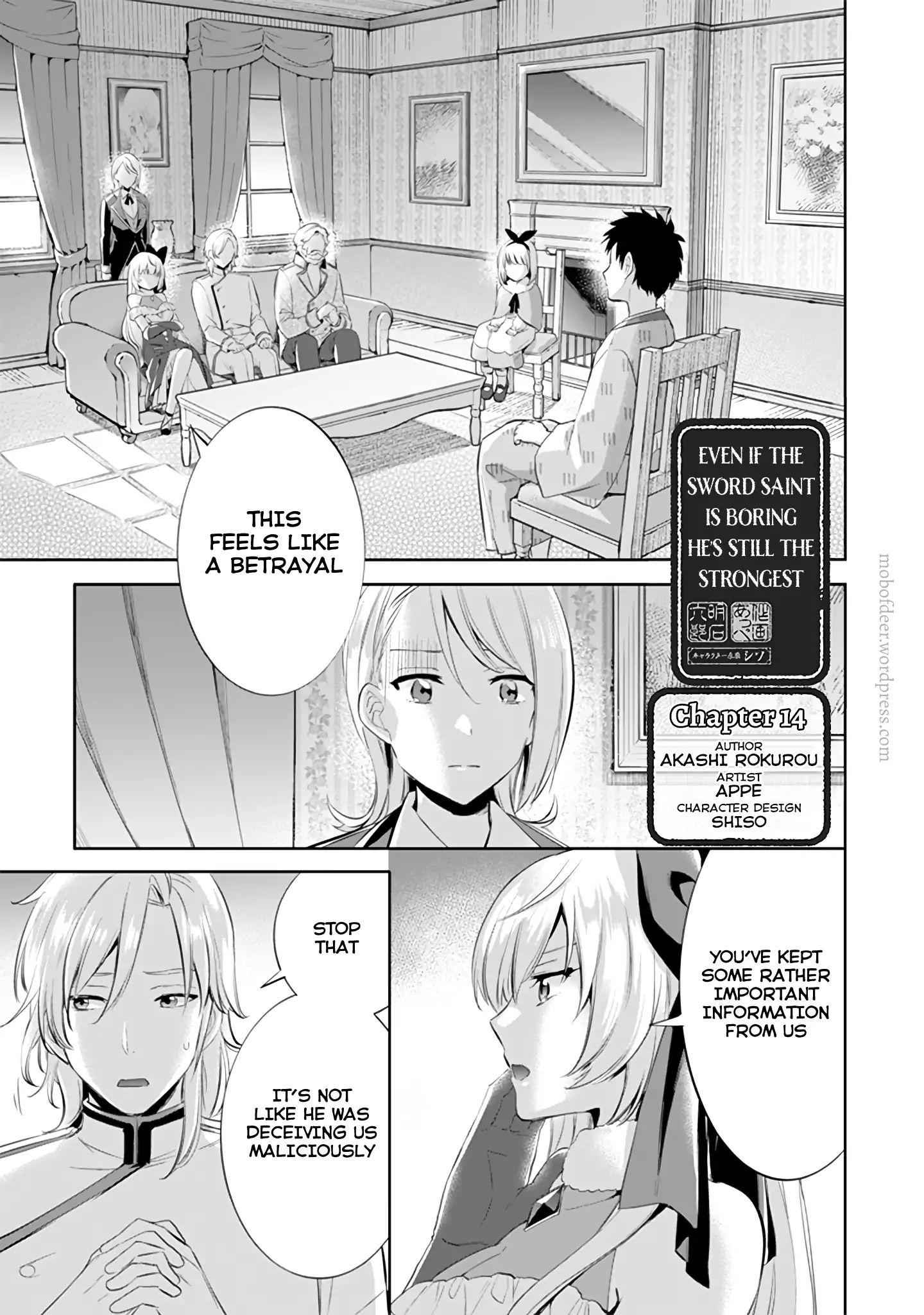 Jimi na Kensei wa Sore Demo Saikyou Desu Chapter 14 - Page 2