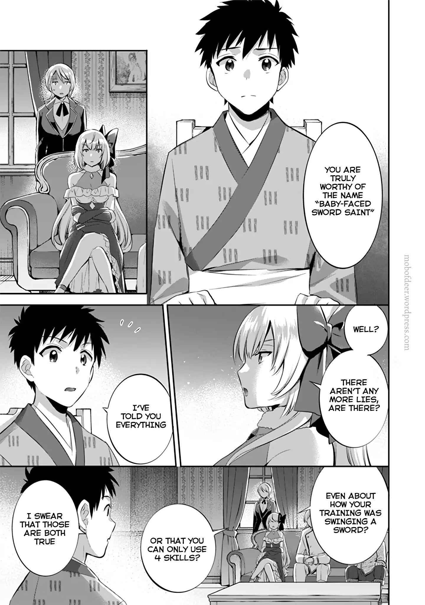 Jimi na Kensei wa Sore Demo Saikyou Desu Chapter 14 - Page 6