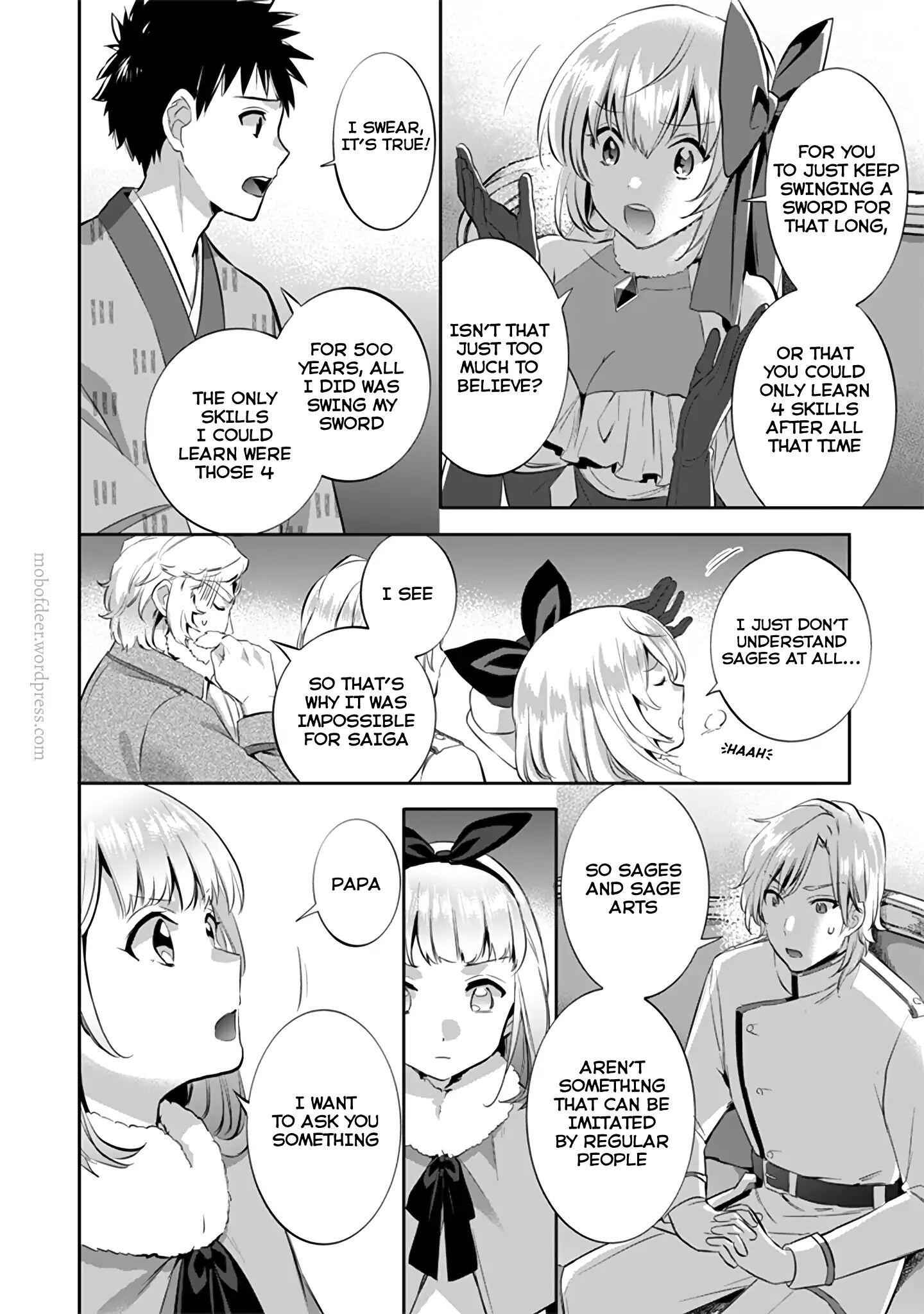 Jimi na Kensei wa Sore Demo Saikyou Desu Chapter 14 - Page 7