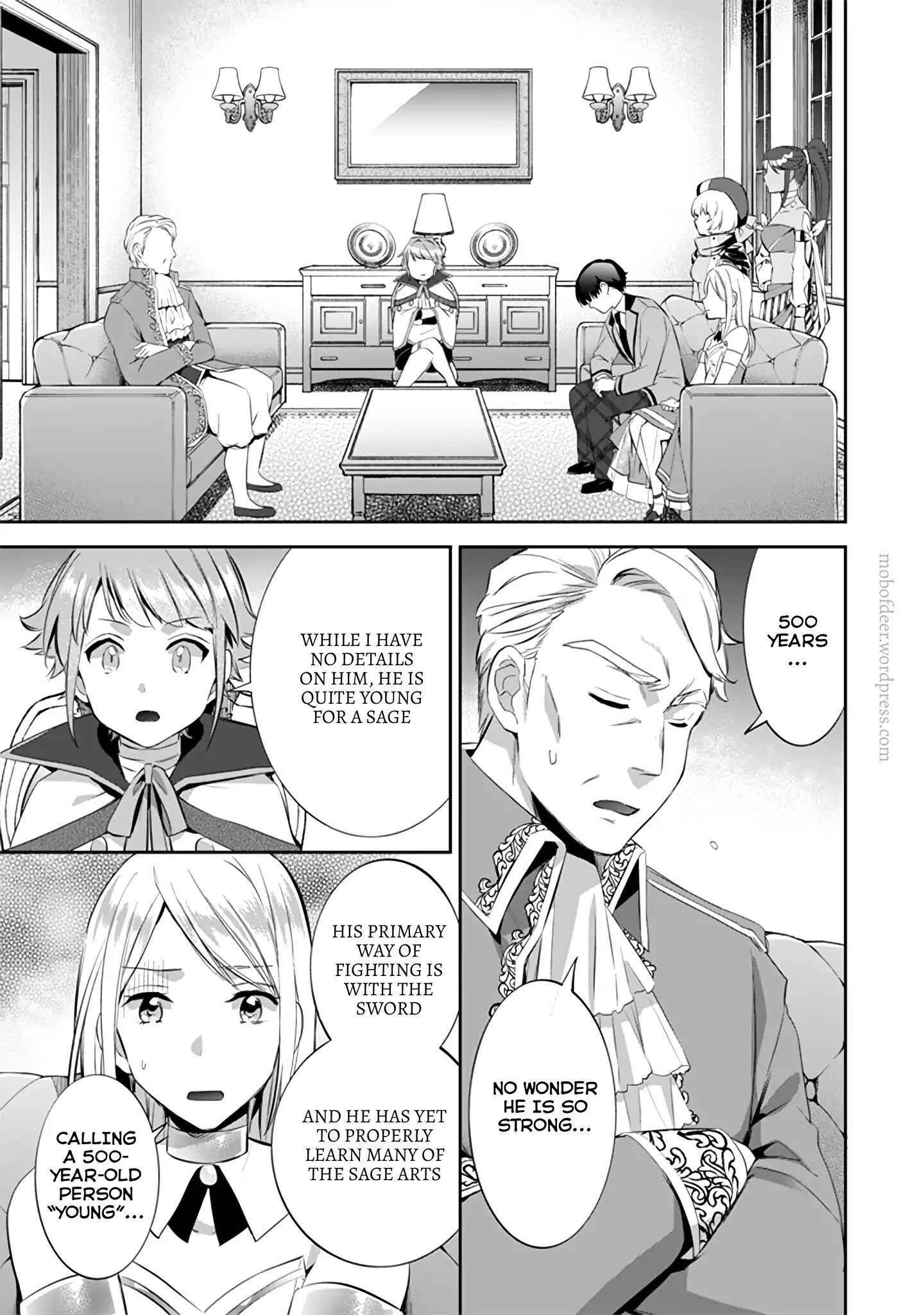 Jimi na Kensei wa Sore Demo Saikyou Desu Chapter 14 - Page 10