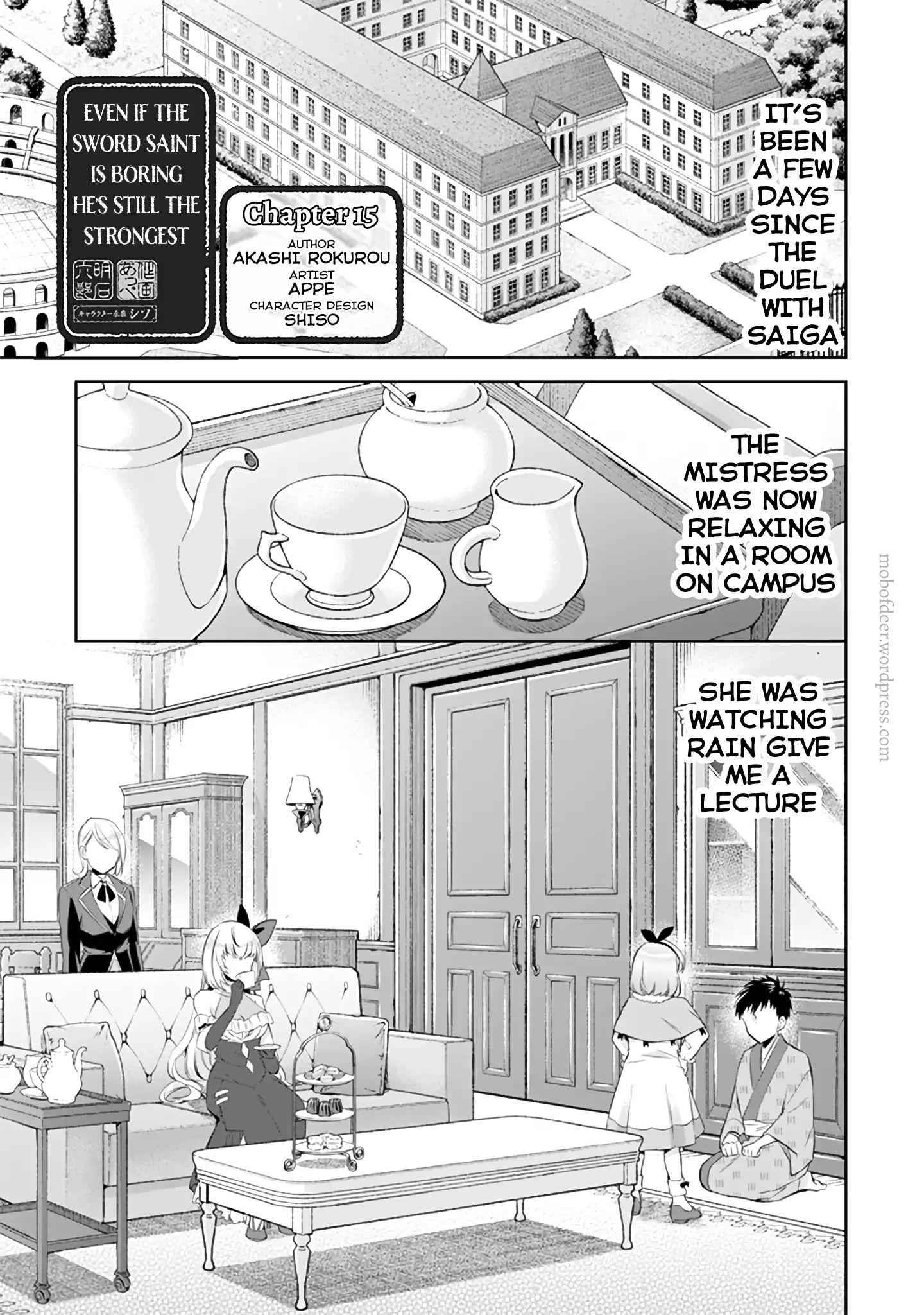 Jimi na Kensei wa Sore Demo Saikyou Desu Chapter 15 - Page 2
