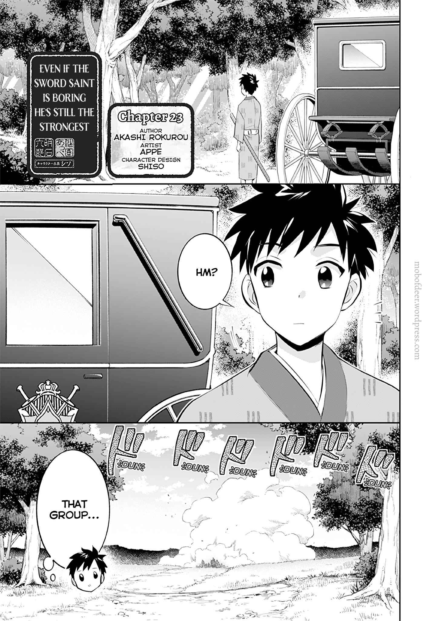 Jimi na Kensei wa Sore Demo Saikyou Desu Chapter 23 - Page 2