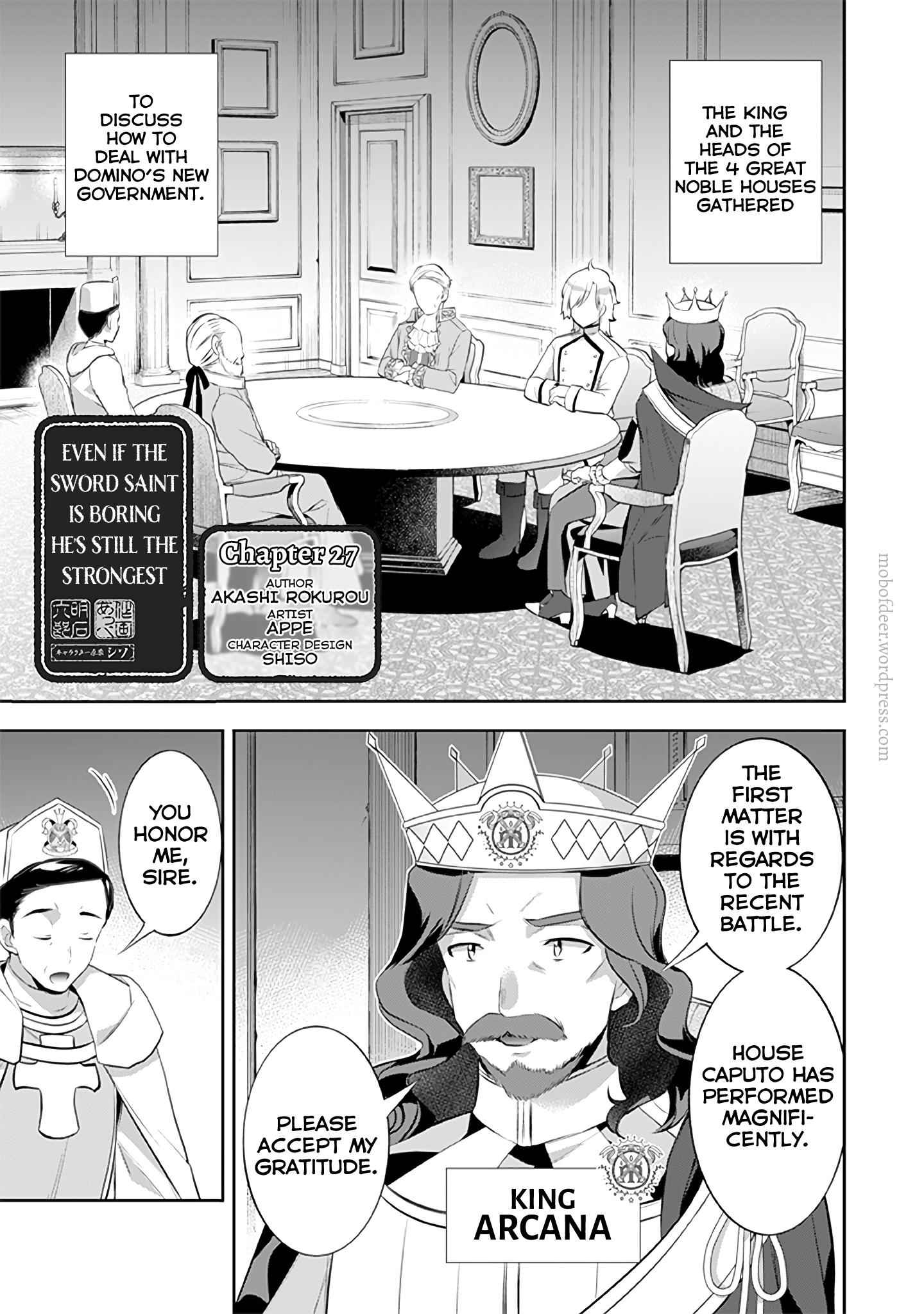 Jimi na Kensei wa Sore Demo Saikyou Desu Chapter 27 - Page 2
