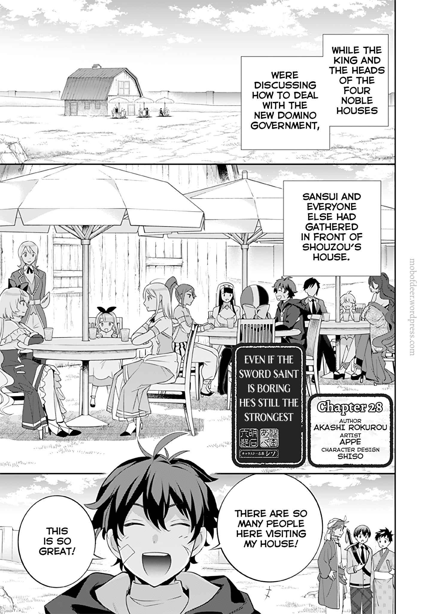 Jimi na Kensei wa Sore Demo Saikyou Desu Chapter 28 - Page 2