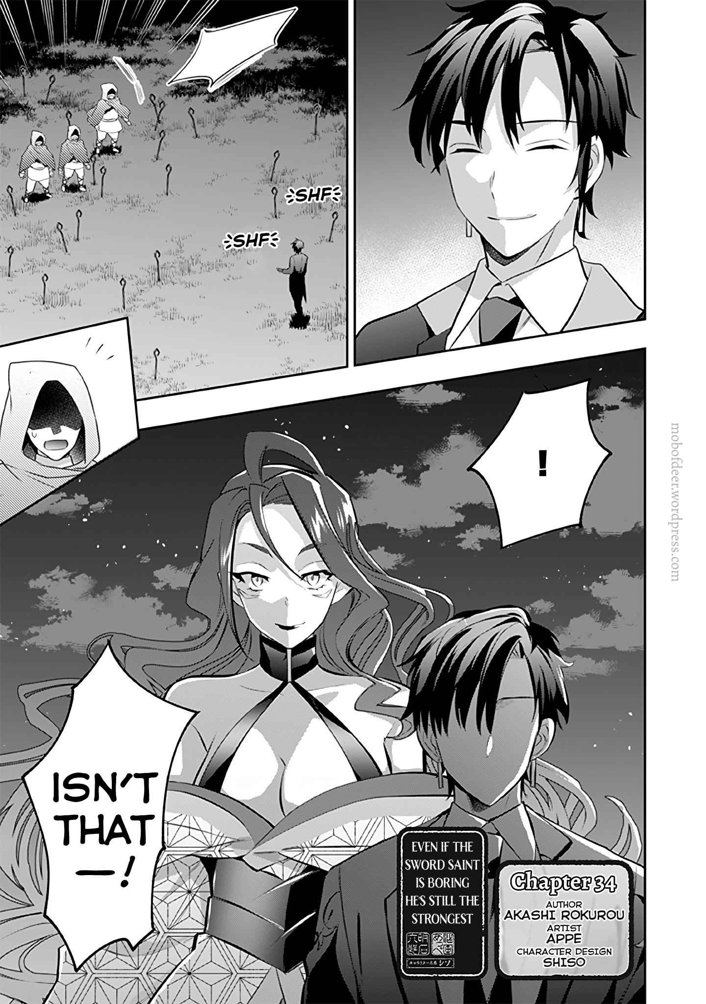 Jimi na Kensei wa Sore Demo Saikyou Desu Chapter 34 - Page 2