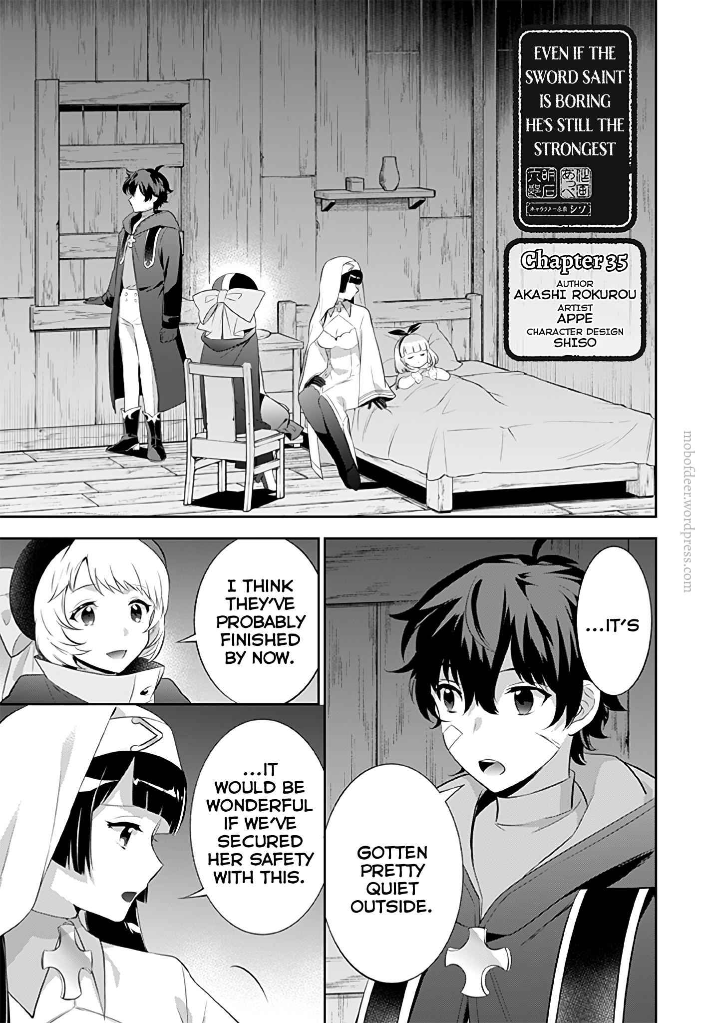 Jimi na Kensei wa Sore Demo Saikyou Desu Chapter 35 - Page 2