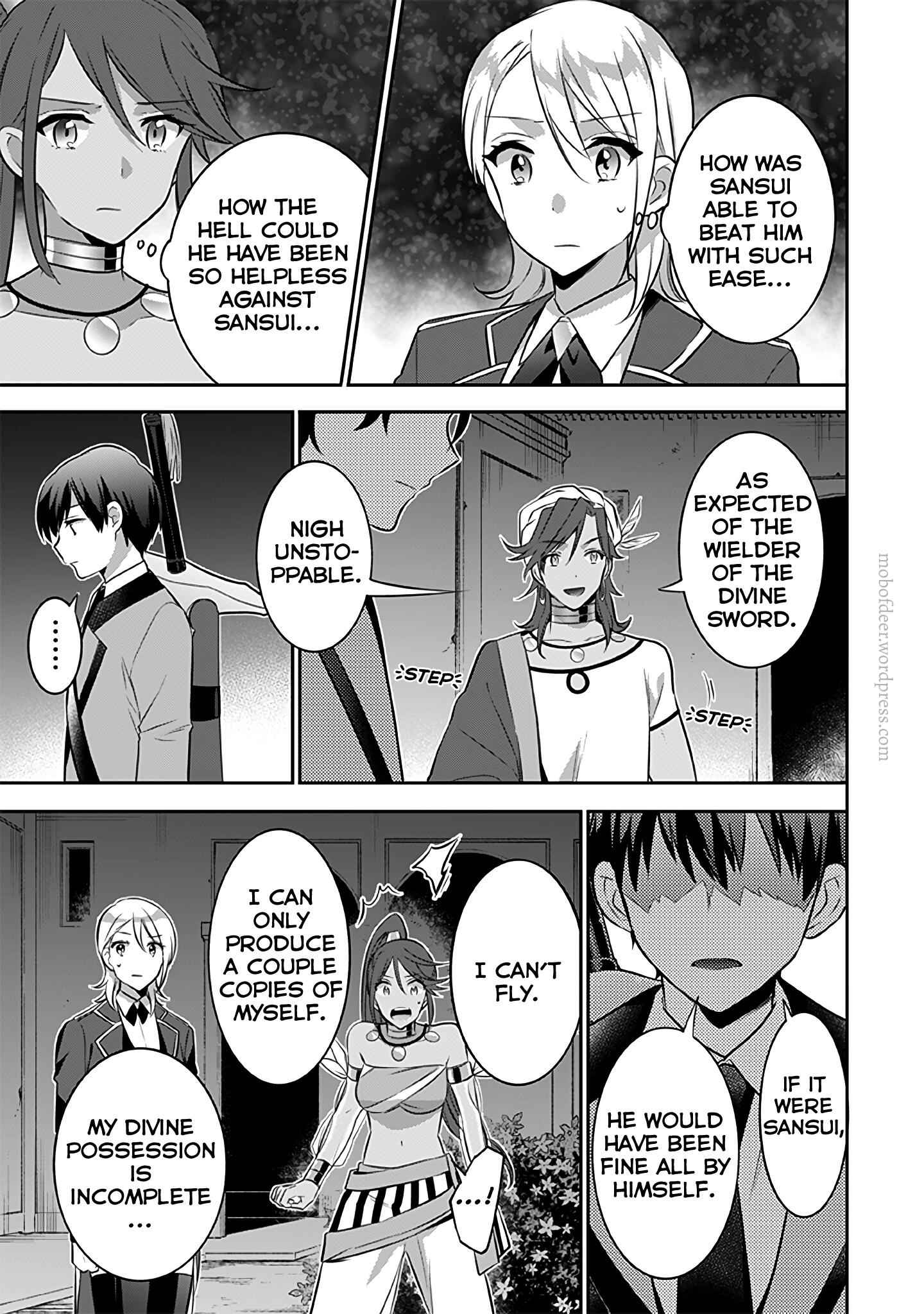 Jimi na Kensei wa Sore Demo Saikyou Desu Chapter 35 - Page 12