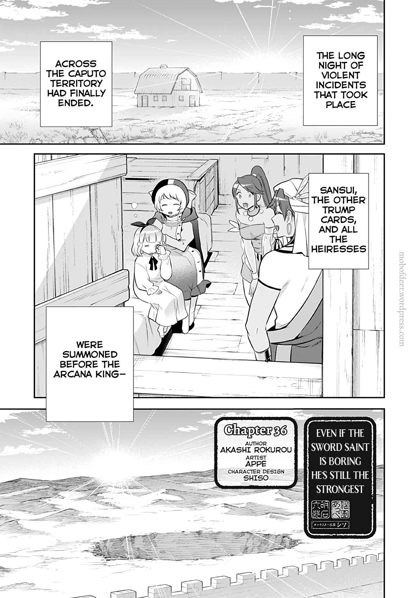 Jimi na Kensei wa Sore Demo Saikyou Desu Chapter 36 - Page 2