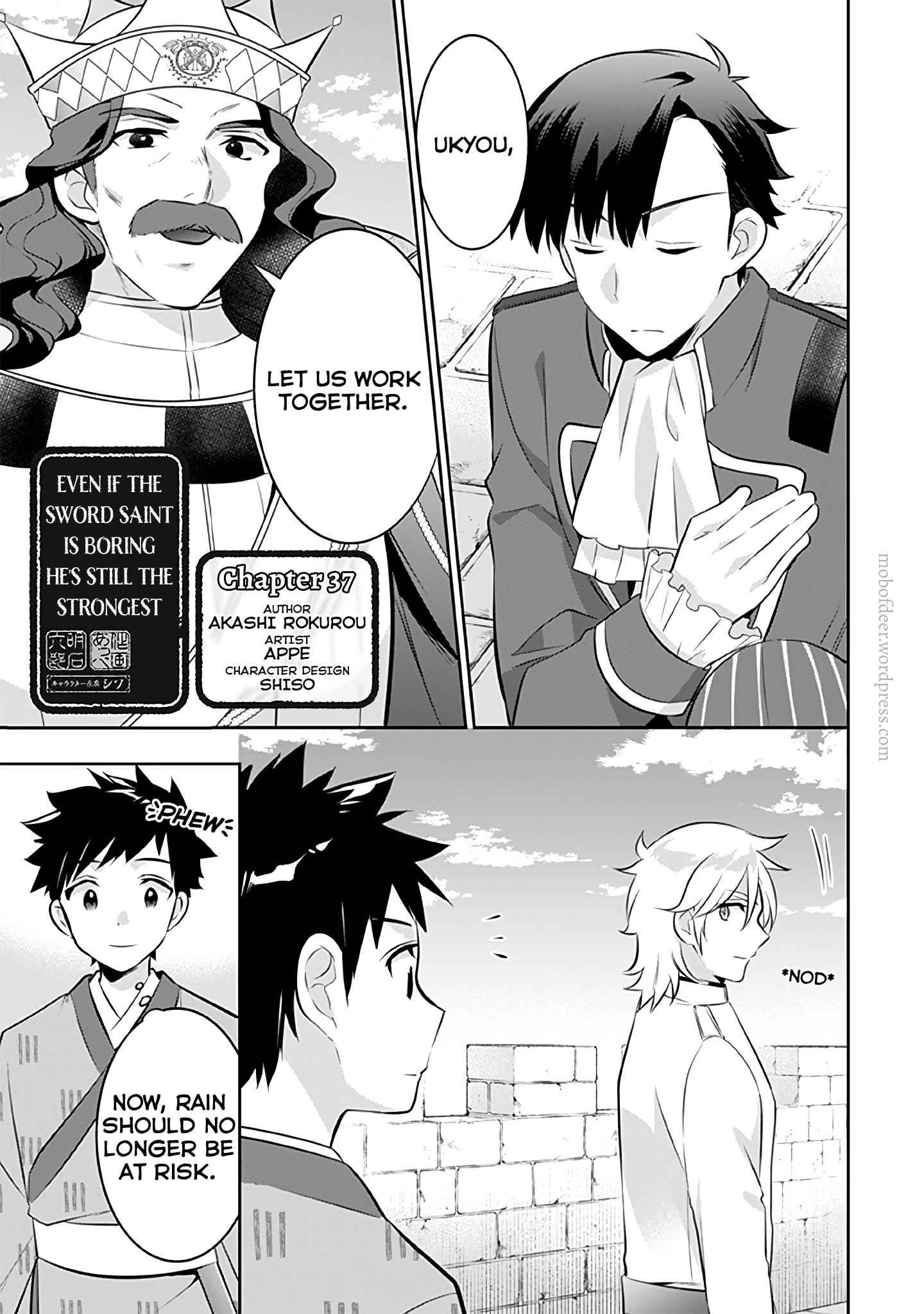 Jimi na Kensei wa Sore Demo Saikyou Desu Chapter 37 - Page 2