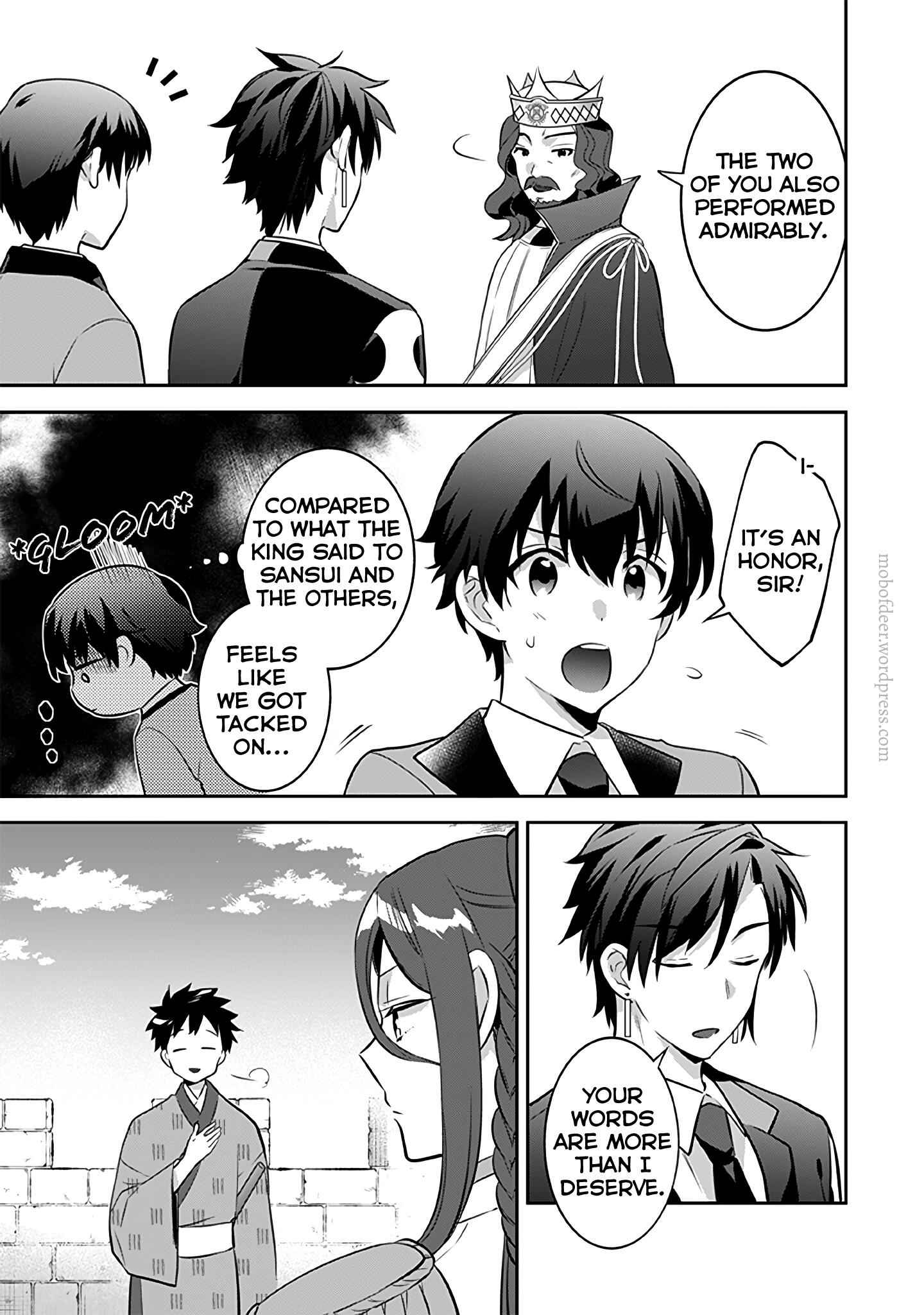 Jimi na Kensei wa Sore Demo Saikyou Desu Chapter 37 - Page 10