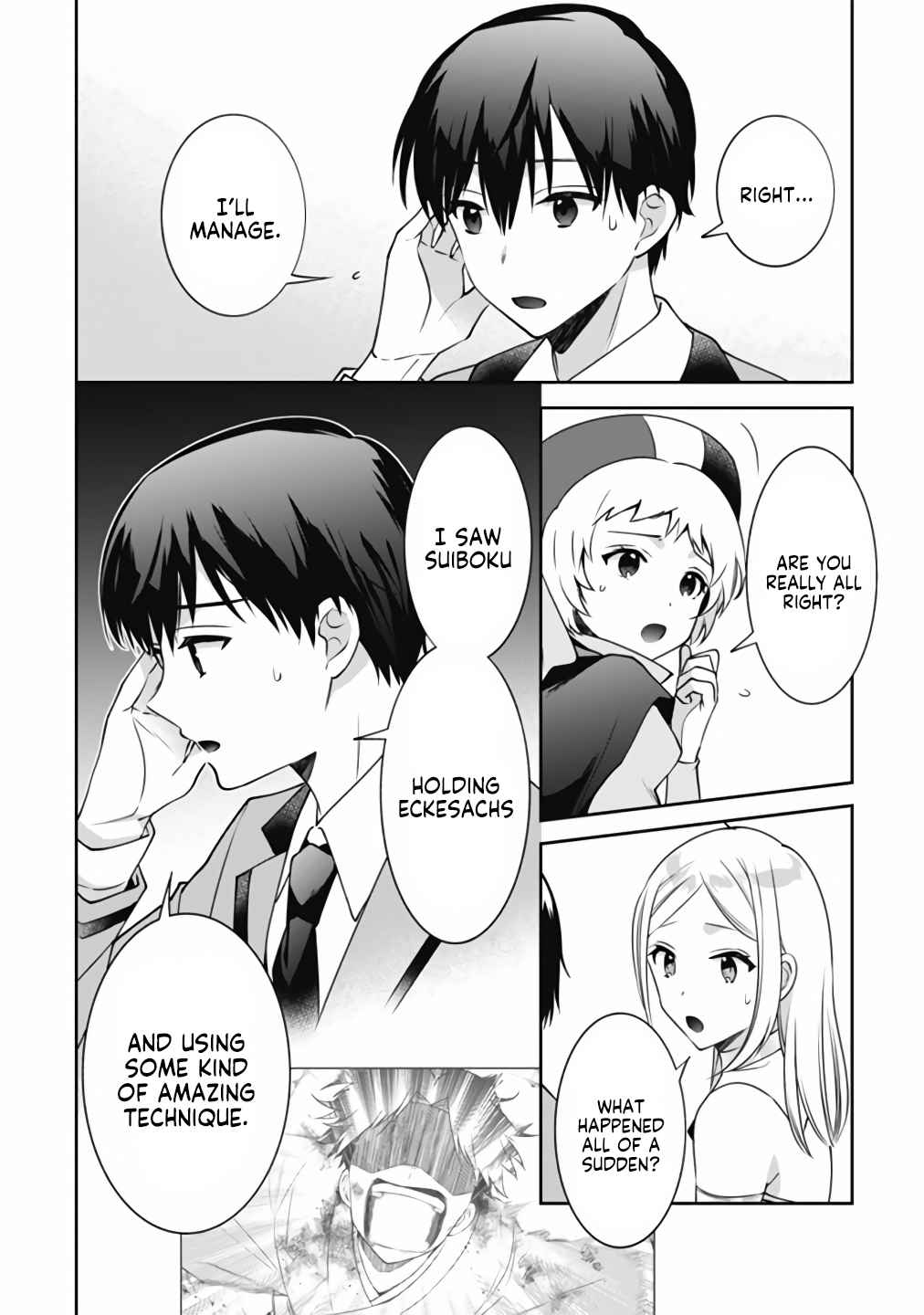 Jimi na Kensei wa Sore Demo Saikyou Desu Chapter 50 - Page 3