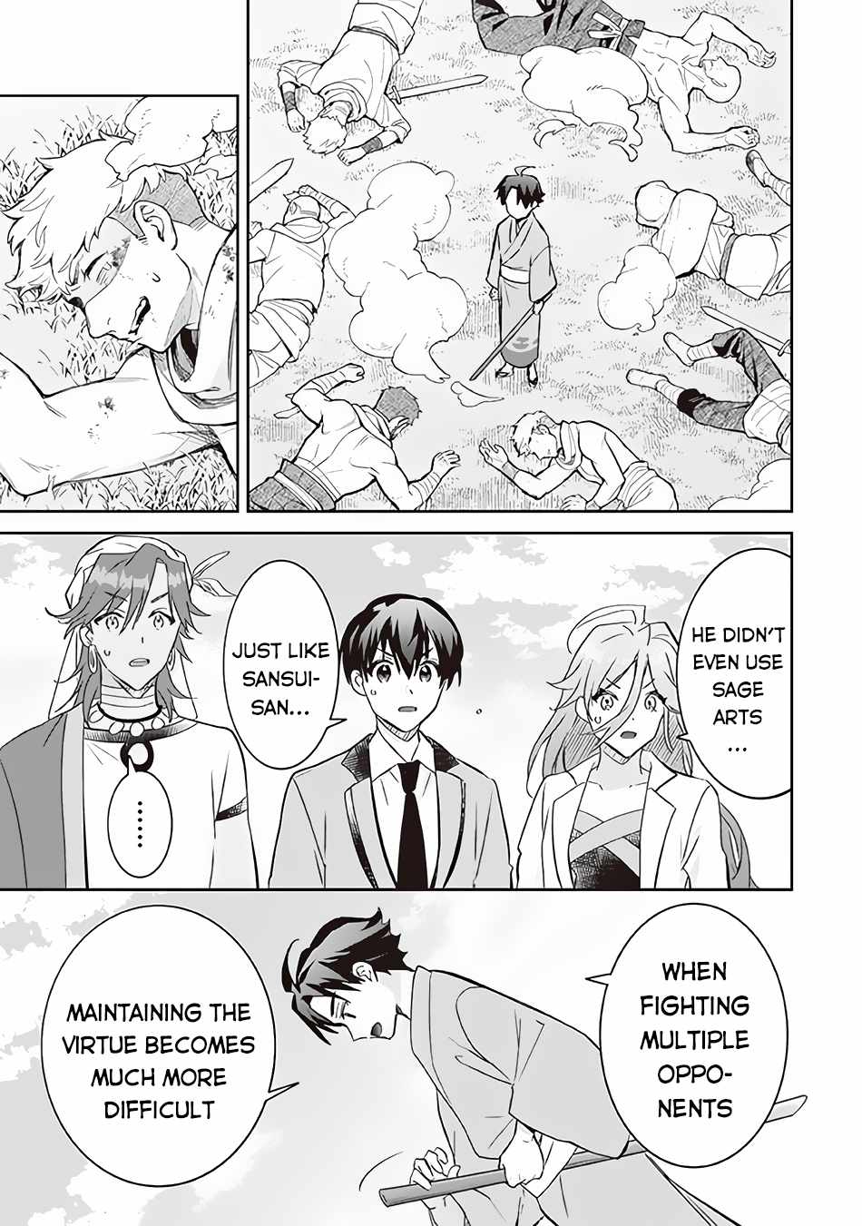 Jimi na Kensei wa Sore Demo Saikyou Desu Chapter 68 - Page 14