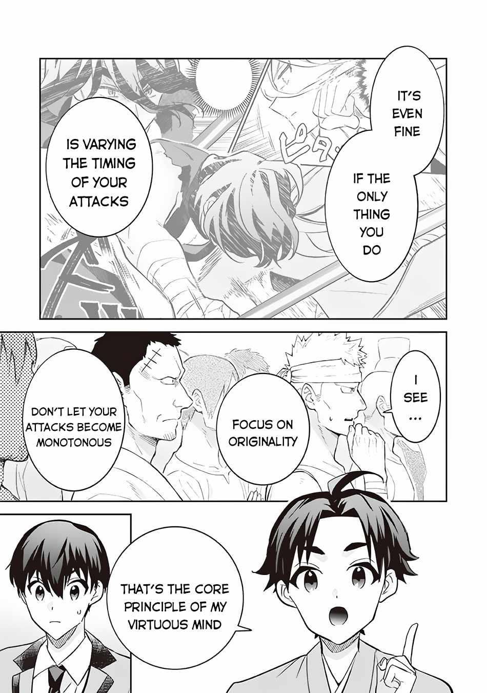 Jimi na Kensei wa Sore Demo Saikyou Desu Chapter 68 - Page 10