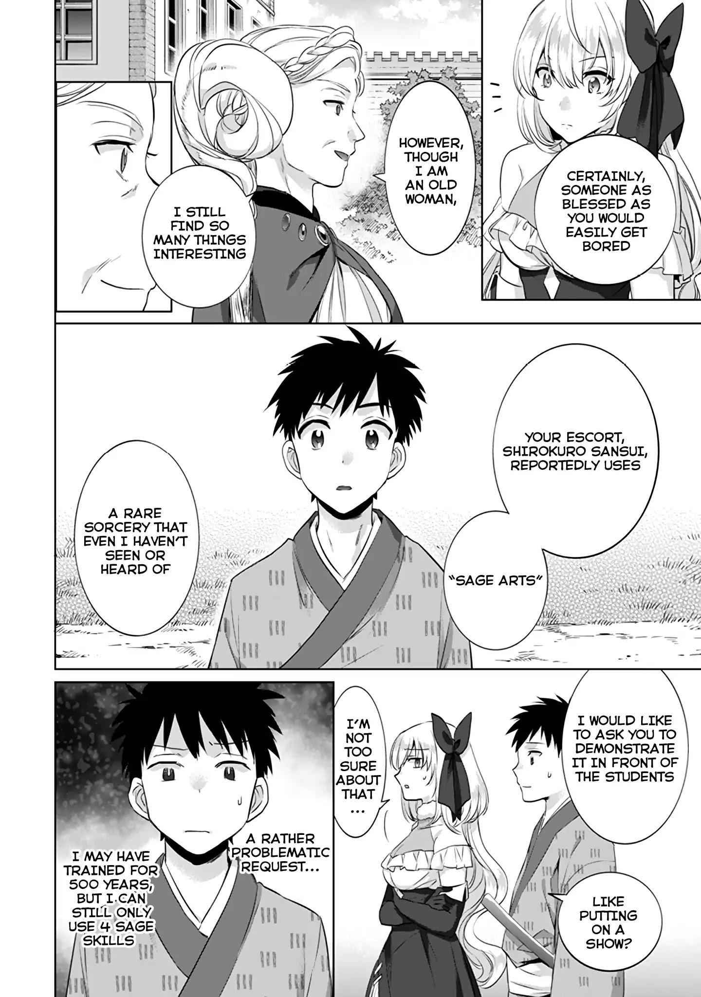 Jimi na Kensei wa Sore Demo Saikyou Desu Chapter 7 - Page 3