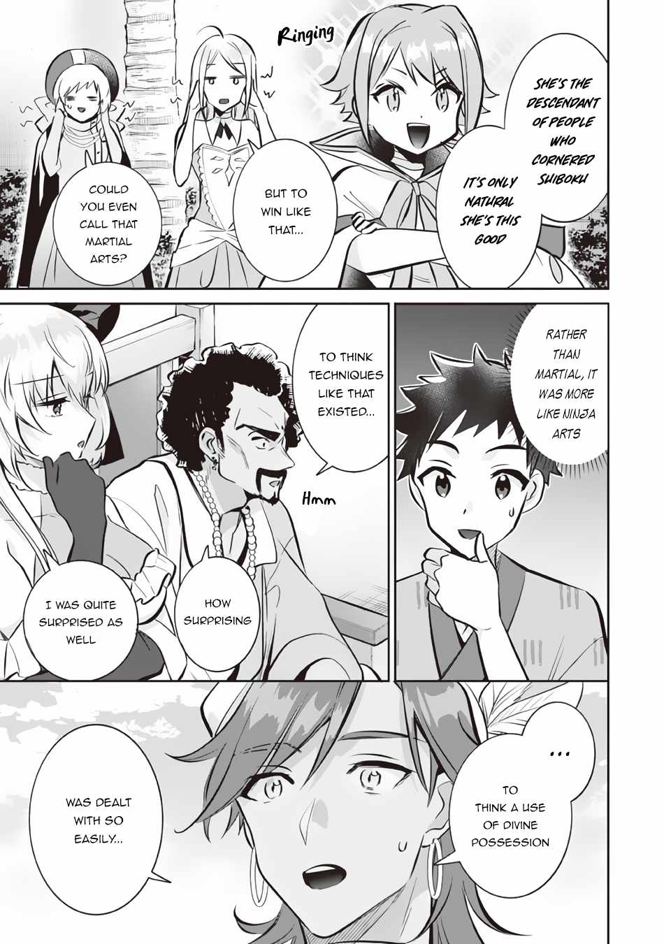 Jimi na Kensei wa Sore Demo Saikyou Desu Chapter 74 - Page 14