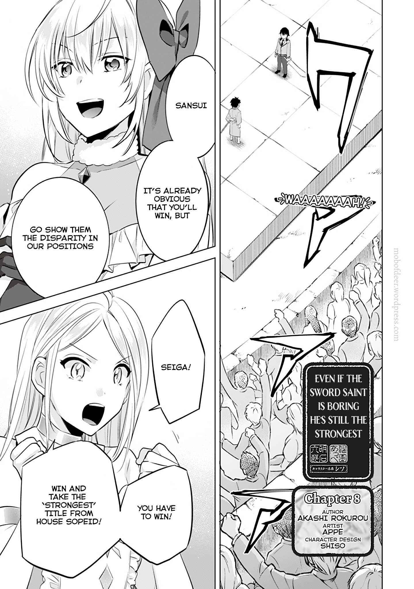 Jimi na Kensei wa Sore Demo Saikyou Desu Chapter 8 - Page 2