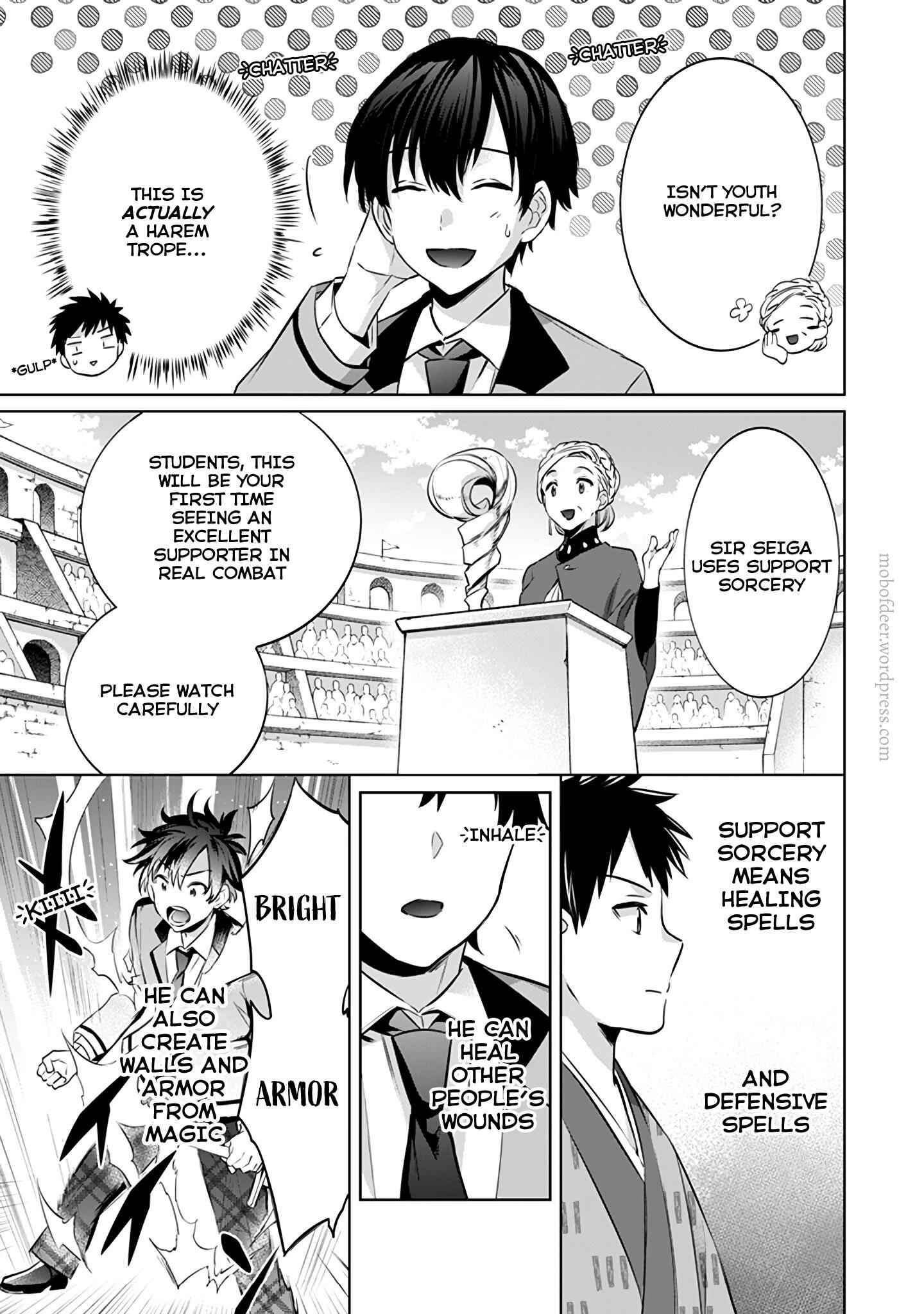 Jimi na Kensei wa Sore Demo Saikyou Desu Chapter 8 - Page 6