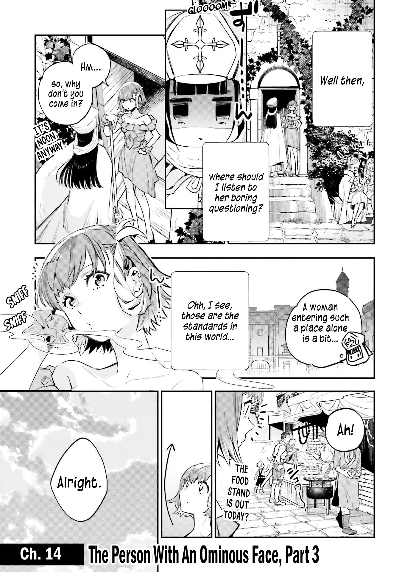 JK Haru is a Sex Worker in Another World Chapter 14 - Page 1