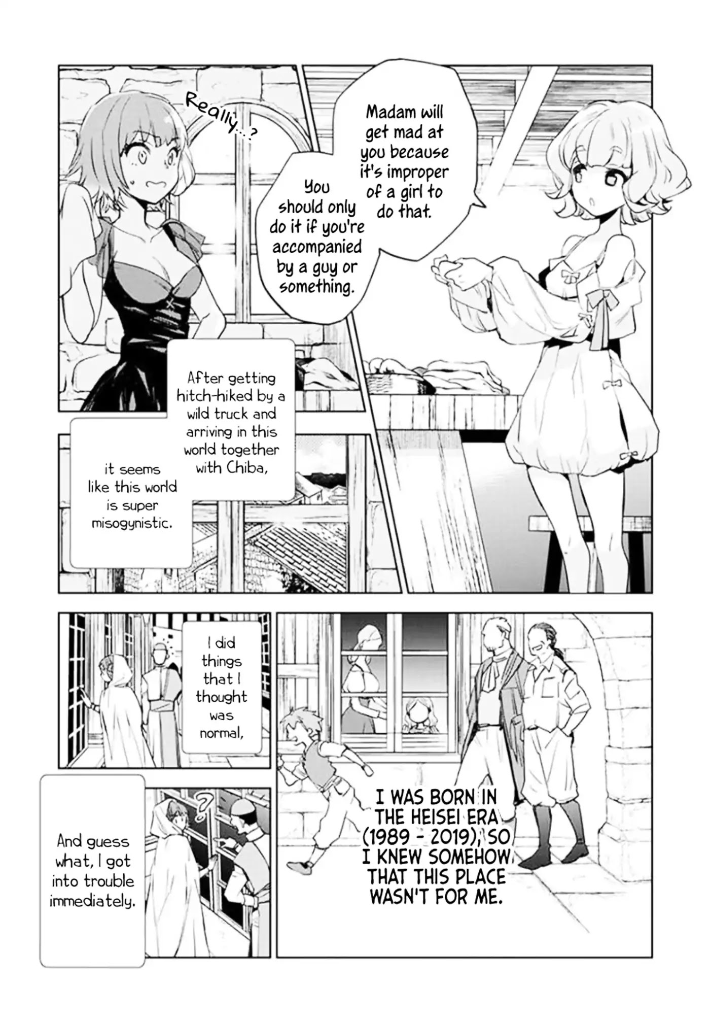 JK Haru is a Sex Worker in Another World Chapter 2 - Page 6
