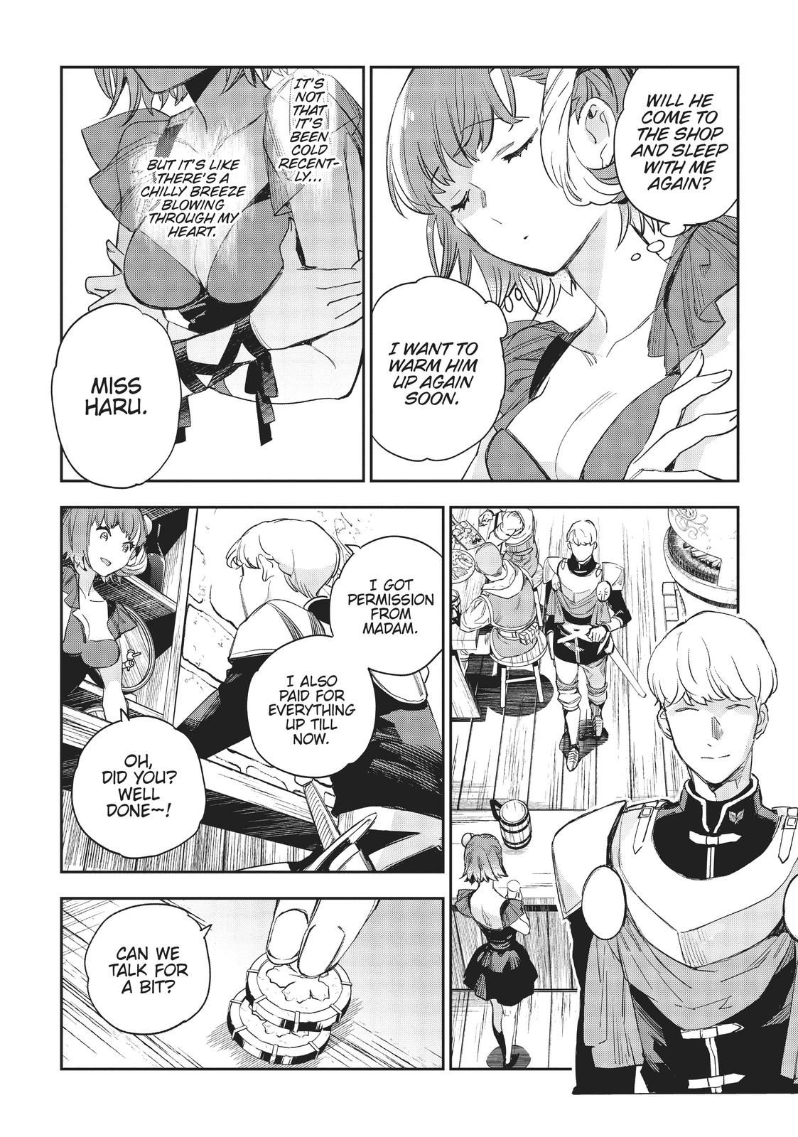 JK Haru is a Sex Worker in Another World Chapter 21 - Page 15