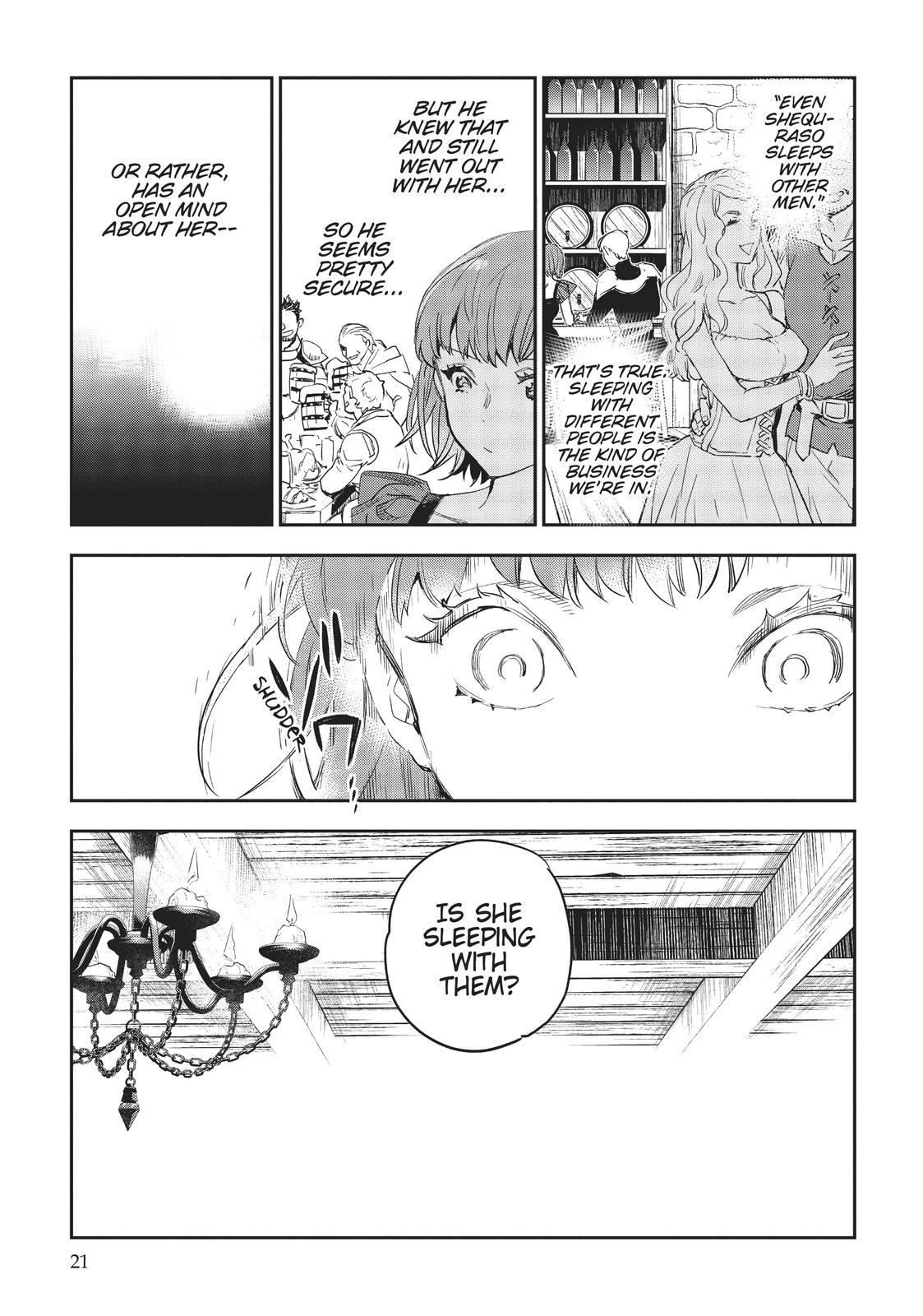 JK Haru is a Sex Worker in Another World Chapter 21 - Page 22