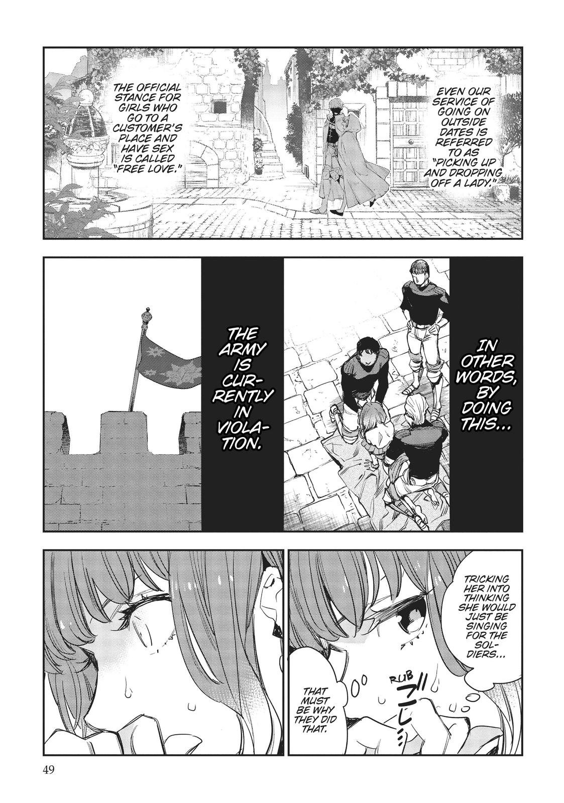 JK Haru is a Sex Worker in Another World Chapter 22 - Page 13