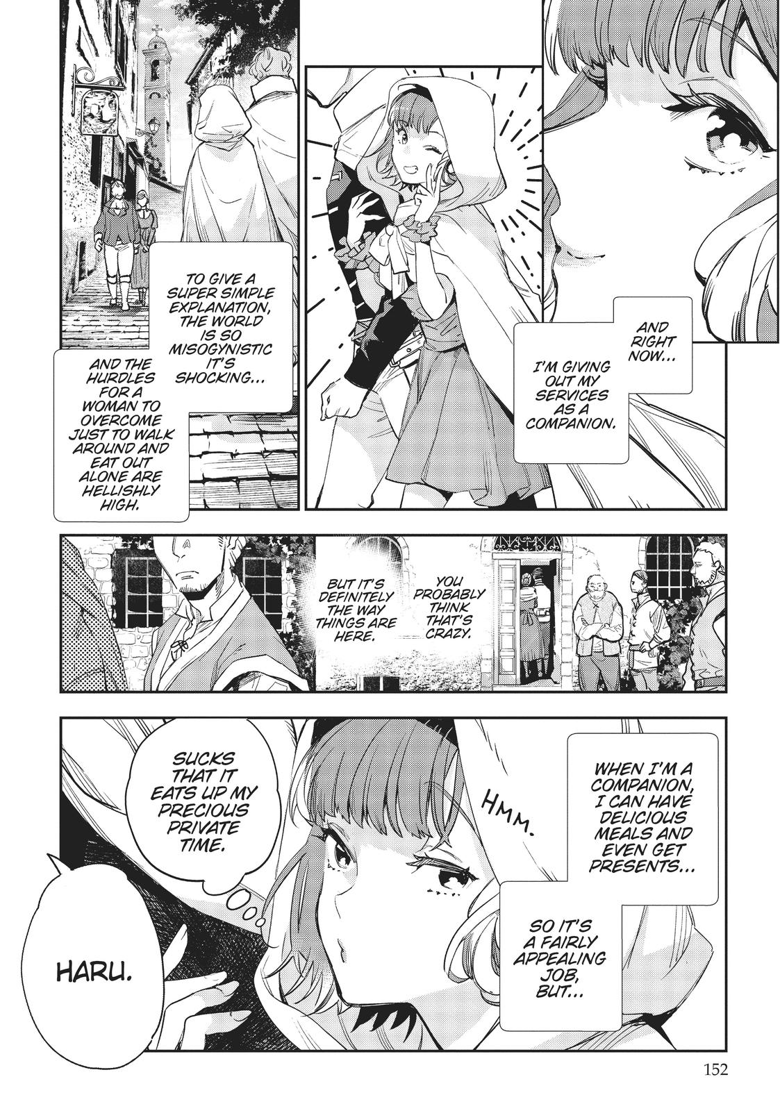 JK Haru is a Sex Worker in Another World Chapter 25.5 - Page 2