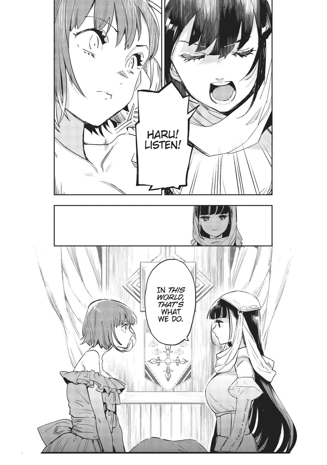 JK Haru is a Sex Worker in Another World Chapter 25 - Page 13
