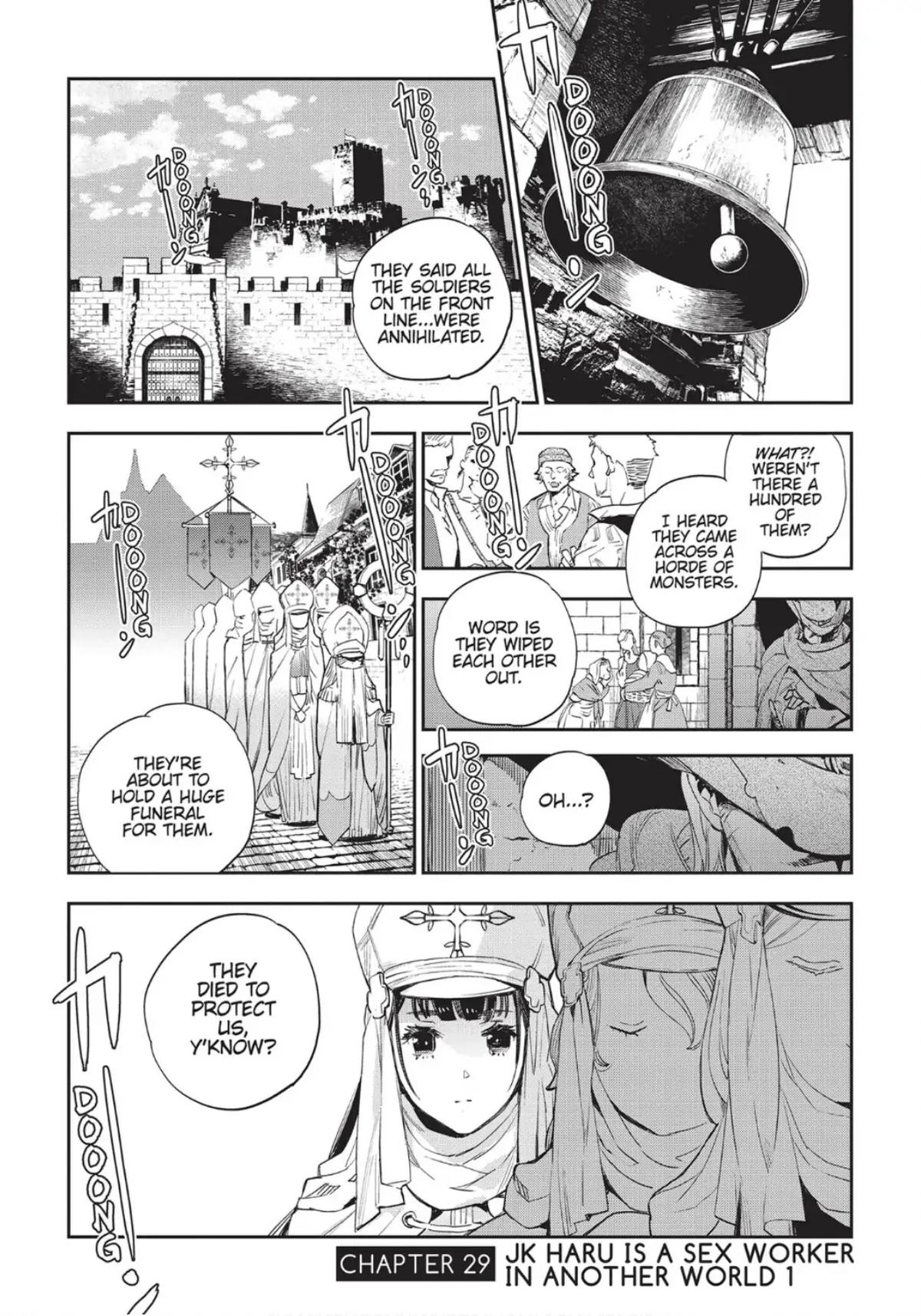 JK Haru is a Sex Worker in Another World Chapter 29 - Page 1