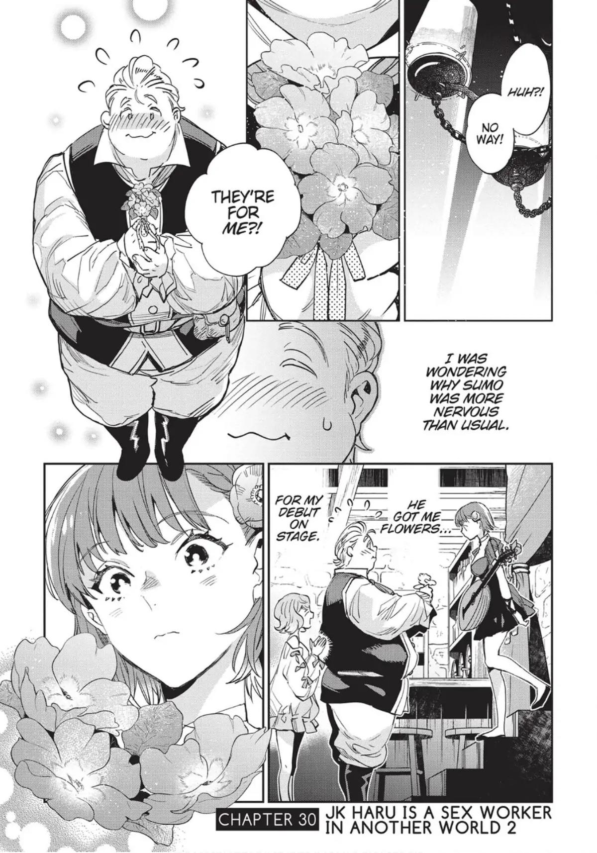 JK Haru is a Sex Worker in Another World Chapter 30 - Page 1