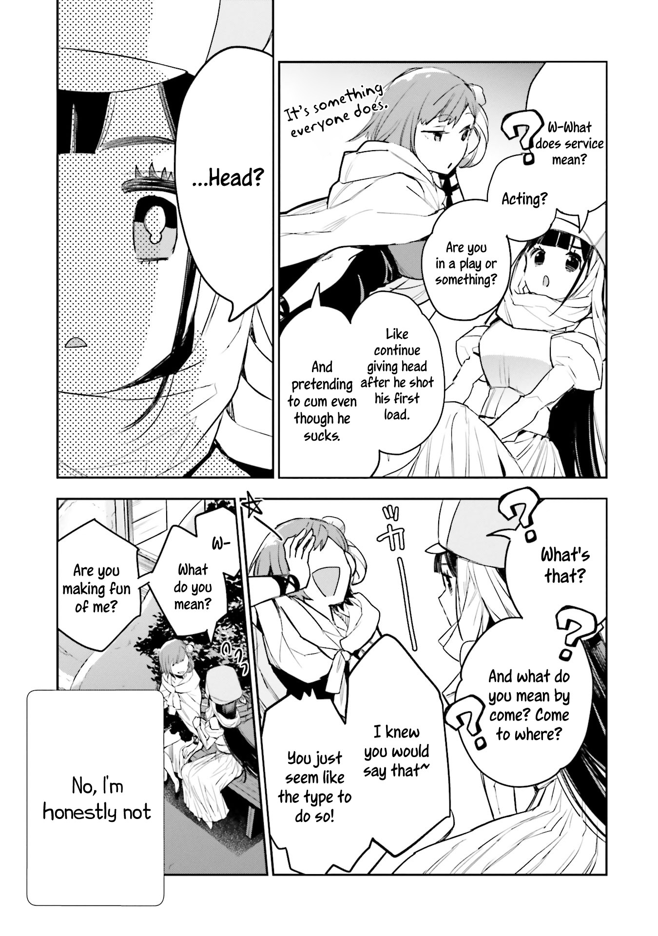 JK Haru is a Sex Worker in Another World Chapter 5 - Page 11