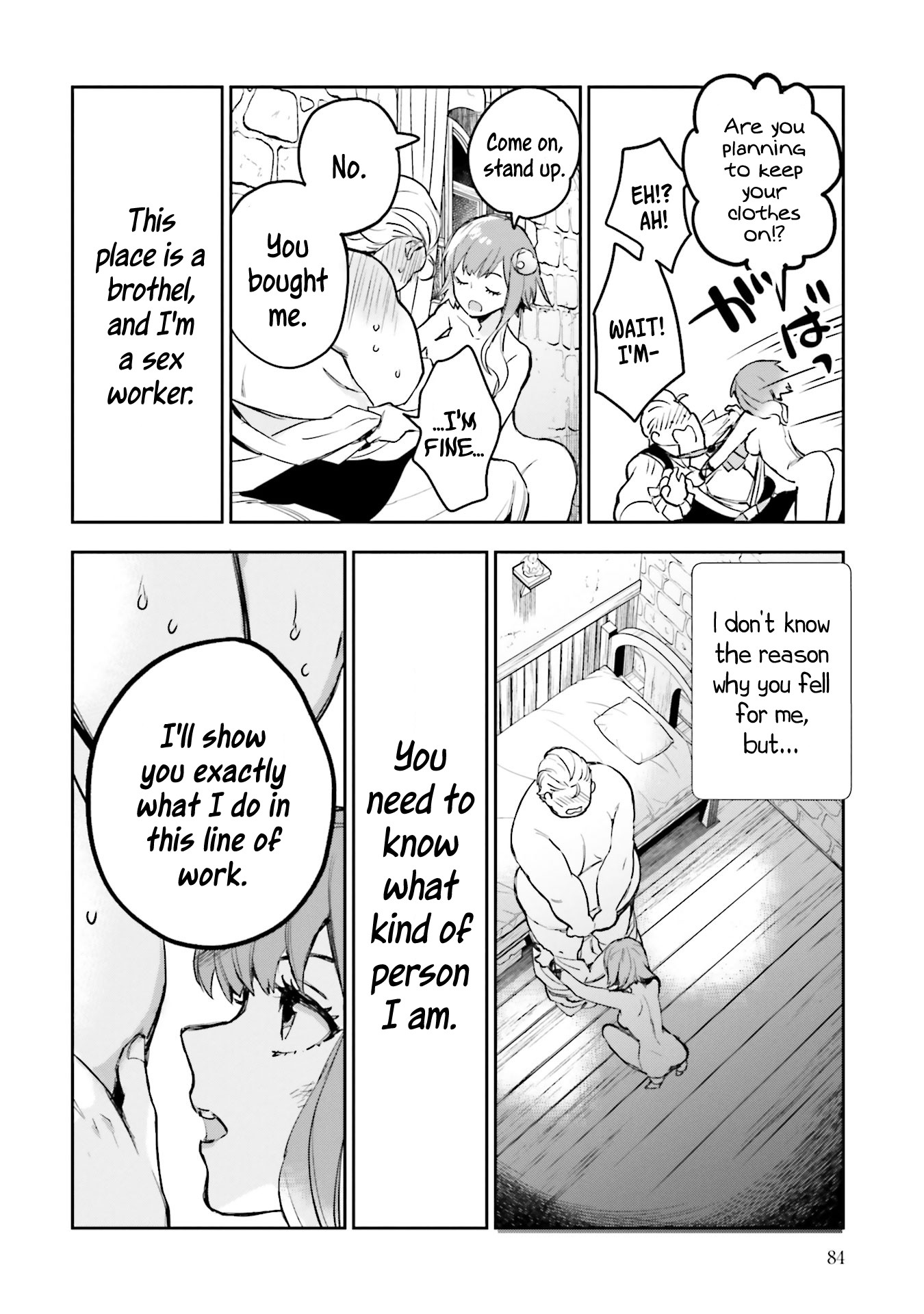 JK Haru is a Sex Worker in Another World Chapter 6 - Page 38